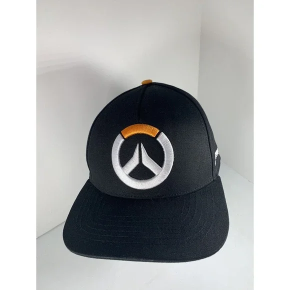 Overwatch ThinkGeek Embroidered Logo Snapback Hat Artwork Under Brim Very‎ Nice - Picture 3 of 11